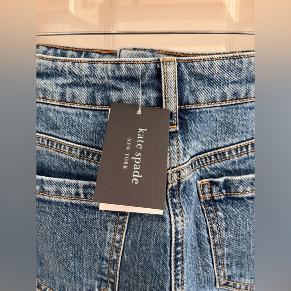 Kate Spade Blue Denim Pencil Skirt - Picture 5 of 5